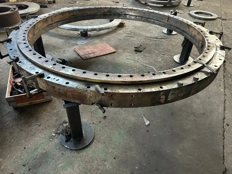 Hengguan Bearing Successfully Repairs Slewing Bearing for Raise Boring Rig; Expert Technical Solutions Overcome Challenges in Deep-Well Operating Conditions